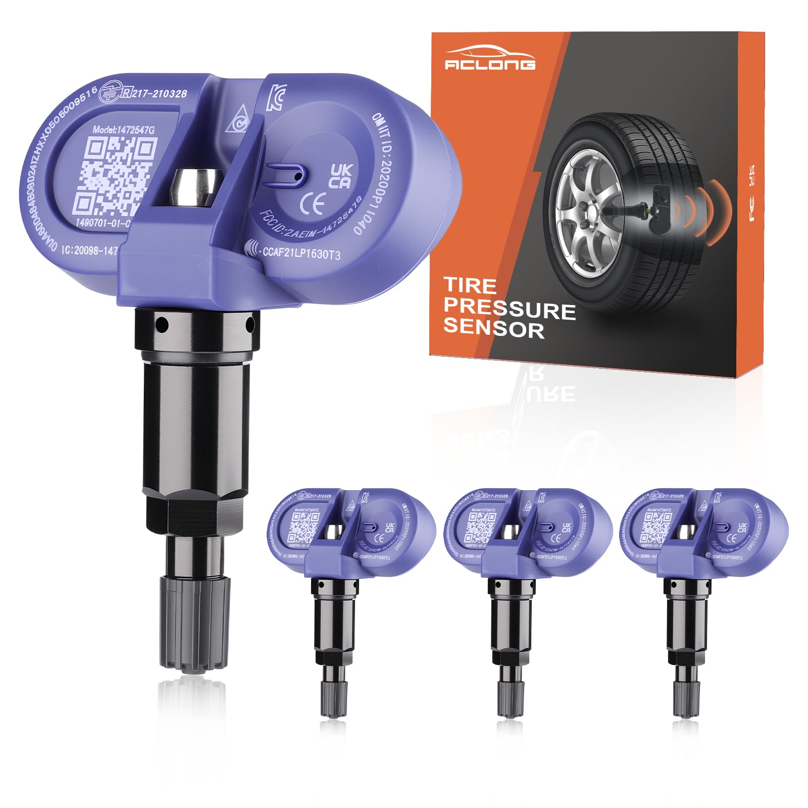 Amazon.co.jp: ACLONG Bluetooth TPMS センサー 4個パック Tesla Model